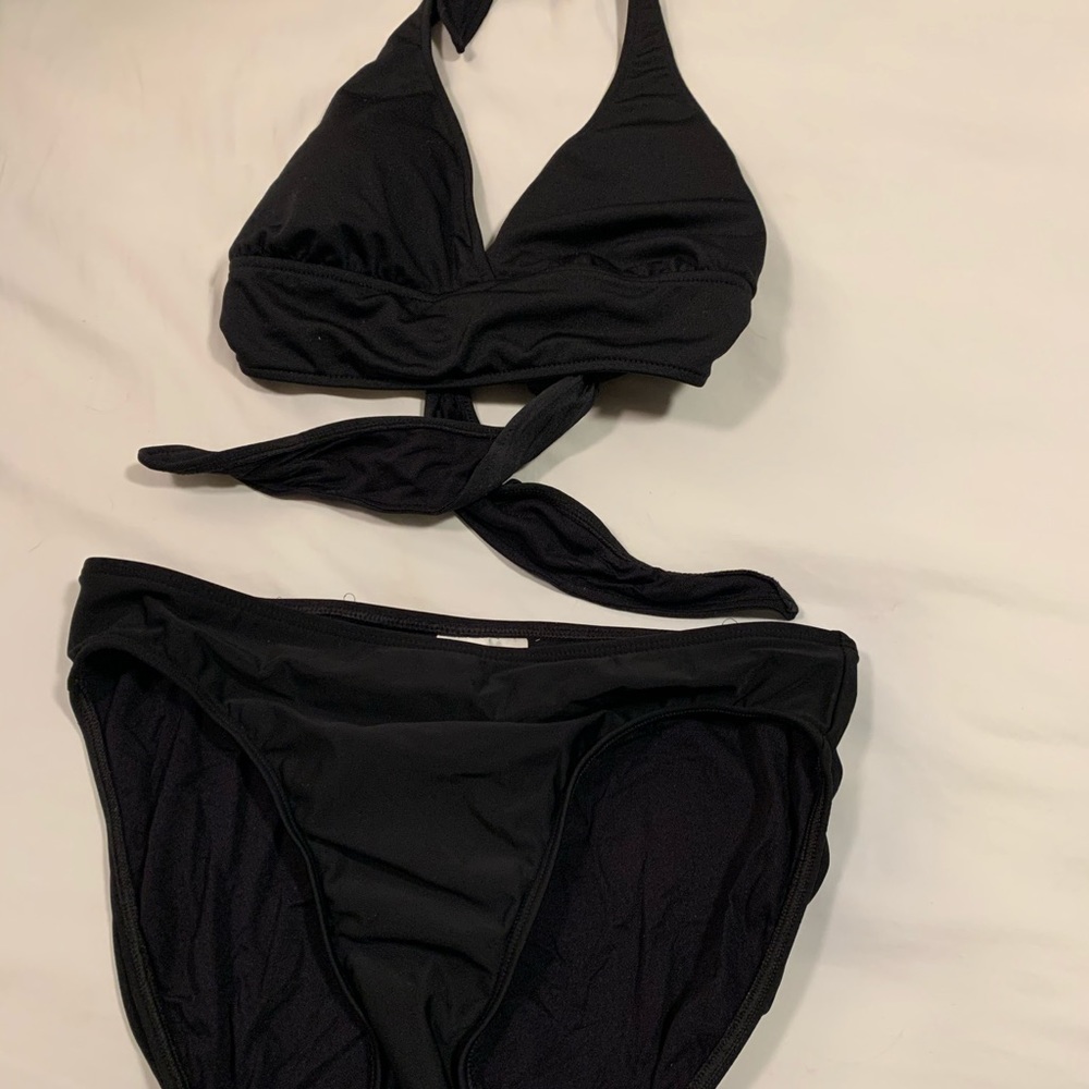 Two piece bathing suit